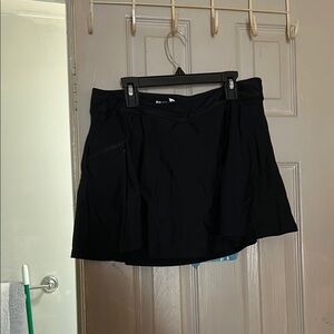 Black Skort tennis style spandex